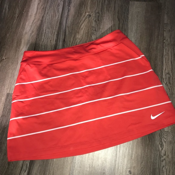 Nike Pants - Nike Golf Skirt Skort Sz L Orange